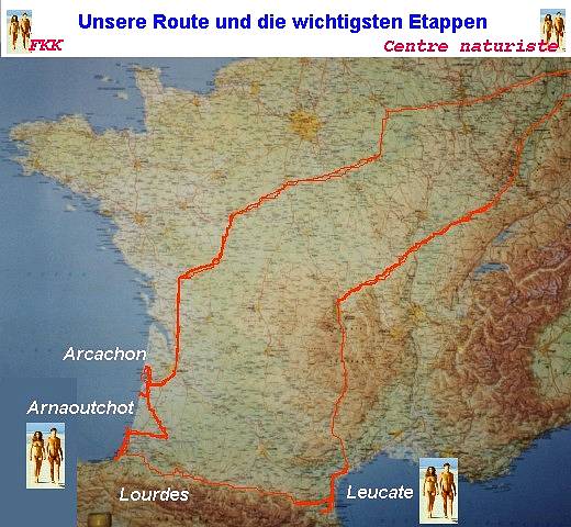 Unsere Route 2000