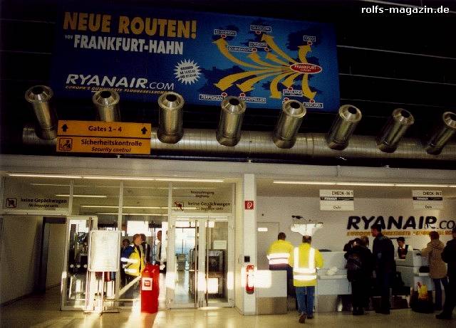 Mit Ryanair war der Flug ein echtes Schnppchen