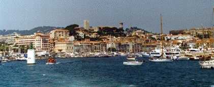 Der Hafen von Cannes